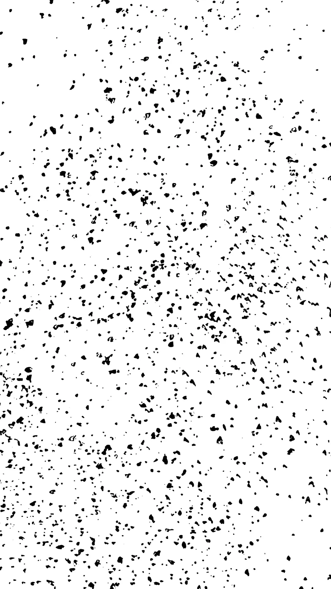 White-black terazzo