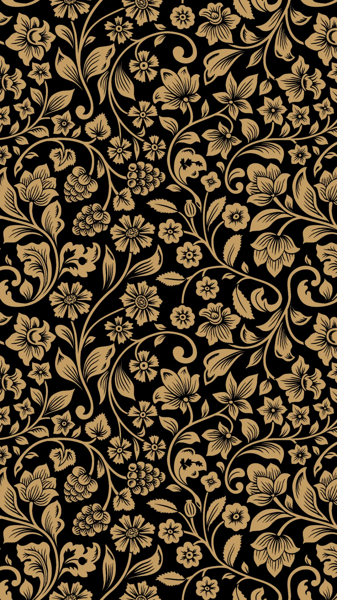 Golden flowers
