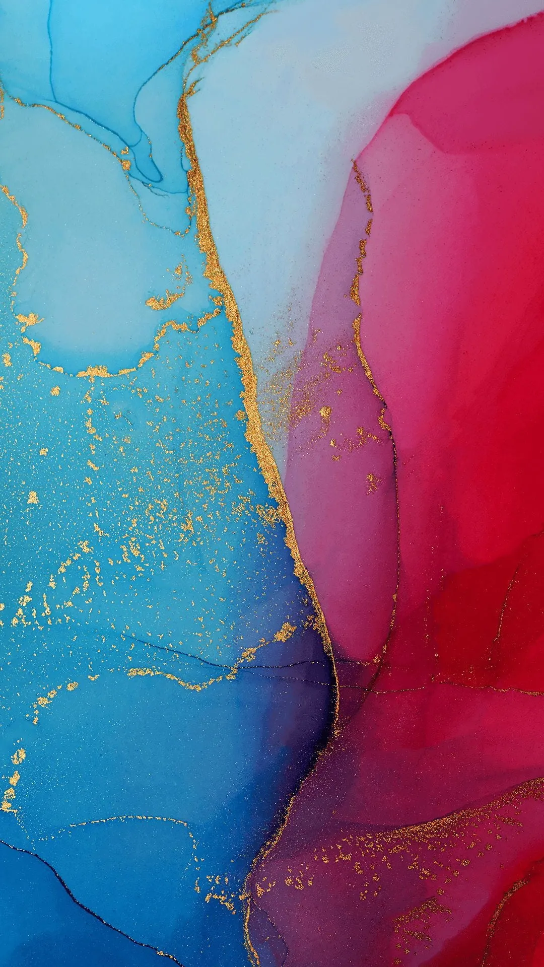Blue-pink marble