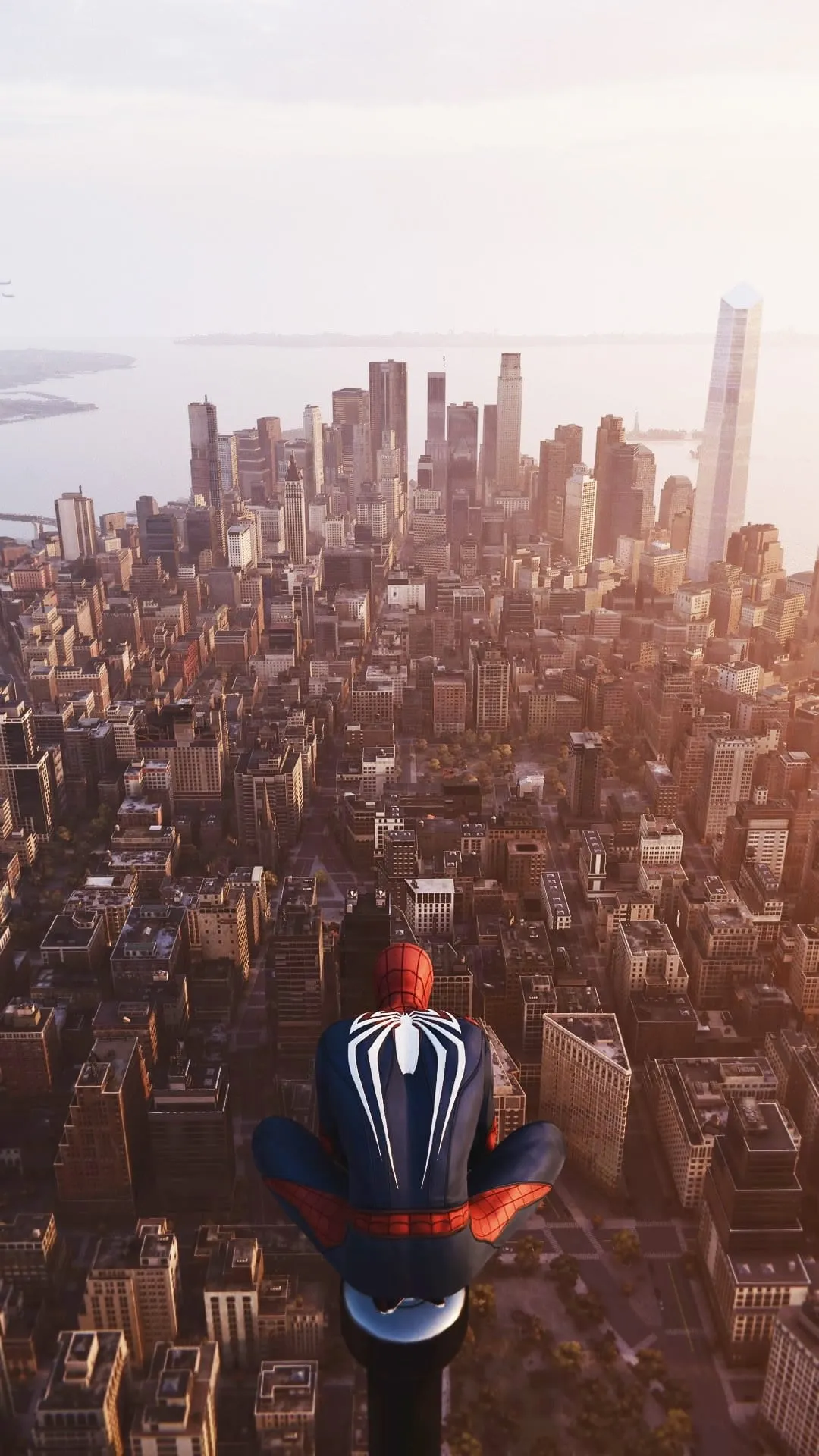 Spiderman on guard